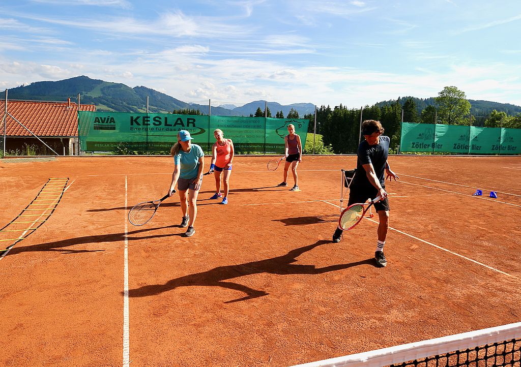 Tennis Schnelleinstieg - Tennis lernen in Kempten beim TSV Kottern Tennis